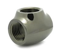 XSPC G1/4" Raccord en T - Noir Chrome