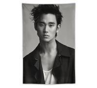 XSQING Kim Soo Hyun Affiche d'œuvre d'art moderne pour chambre à coucher 101,6 x 152,4 cm