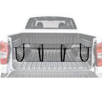 xssfc Filet Rangement pour Pickup Camion pour Fits Ford Ranger Raptor 2018-2024, Filet Rangement Coffre Voiture élast 3 Compartiments Filet Organiseur Lit Camion,130 * 30cm