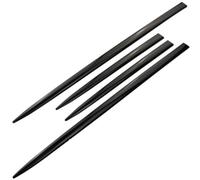 XSSJXMDJ Baguette de carrosserie pour Suzuki S-Cross 2017-2025, Bande décorative de Porte Anti-Collision Accessoires Automobiles,A-Black-73cm*3.5cm*1cm