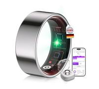 XSWCCJJ Bague intelligente 6.0 et étui de chargement【L'industrie d'abord - Erreur de mesure 0】【Étanchéité IP68】 Bague intelligente 2025 pour homme et femme pour suivi du sommeil, SpO2, bague de