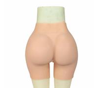 XSWL Pantalon de rehaussement de Fesses en Silicone Culotte de contrôle pour Les Femmes,Color 1,One Size