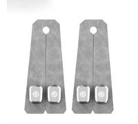 XSYBHD pour MG MG3 SW 2008-2009 Crochets de Voiture,sur Mesure Cuir Crochet de Siège de Voiture,Multifonction Car Seat Headrest Double Hooks (Grey)