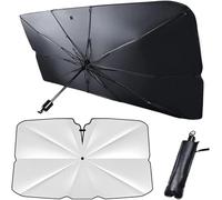 XSYing Parapluie Pare Soleil Voiture pour Audi Q2 2019-2023, Auto Anti UV Isolation Thermique Parasol De Voiture Pliable Pare Brise Soleil