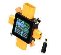 XT Interface Power Meter pour mesure directe Noir | Mesure des fluctuations électriques, tracé graphique, valeur élevée et moyenne, examen détaillé des données électriques