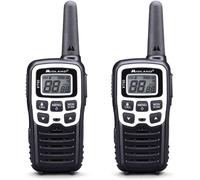 Xt50 Adventure, Radio Bi-Bande, Talkie-Walkie Professionnel À Charge Rapide, 24 Canaux Pmr446, Rayon De 8 Km, 38 Tonalités Ctcss, Rechargeable Avec Usb, Blanc