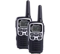 Xt50, Talkie-Walkie Professionnel Radio Double Bande À Charge Rapide, 24 Canaux Pmr446, Rayon De 8 Km, 38 Tonalités Ctcss, Rechargeable Par Usb, Noir/Blanc, Pack De 2 Unités