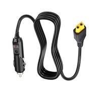 XT60 Câble adaptateur femelle vers prise de charge de voiture 12 V/24 V compatible avec panneau solaire et alimentation extérieure Courant stable