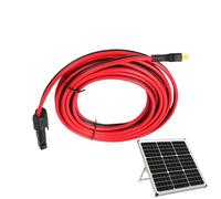 XT60 Câble d'extension solaire portable avec connecteurs , fil électronique à courant élevé pour la configuration de l'onduleur, les stations de charge, les systèmes d'énergie hors réseau, la