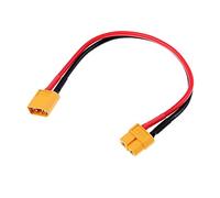 XT60 Femelle à mâle XT60 connecteur Adaptateur câble étendu 12AWG 14AWG Fil de Silicone 150mm 300mm for Batterie RC Lipo(14AWG 200mm)