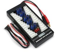 XT60 XT30 XT90 T-Plug EC3 EC5 2-6S Bande LIPO PARALLE Compatible avec ISDT Q6 PL6 PL8 IMAX B6 B6AC B8 Chargers(EC3 Plug)
