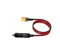 XT60H Câble d'alimentation mâle vers mâle 14 AWG, 15 A courant élevé pour voiture avec connecteurs ignifuges pour batterie et alimentation (1 m)