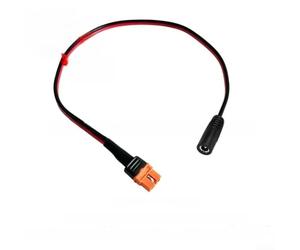 XT60IF vers DC5521 Câble adaptateur en cuivre 2,0 mm² pour modélisme et alimentation (0,5 mètres)