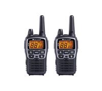 Midland Talkie‑walkie pro C1180 XT70 bi‑bande Recharge rapide Gris 12 km Lot de 2