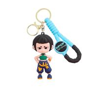 Xtaguvdm Hunter Porte-clés mignon, porte-clés de dessin animé, produit de fan, modèle 3D, cadeaux de collection (D)