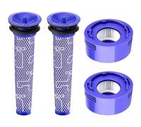 Xtahdge Lot de 4 filtres de rechange pour aspirateur sans V7, V8 Animal et V8 Absolute, filtre HEPA de rechange