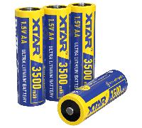Xtar AA 1.5V Ultra 3500D -4pcs AA 1.5V 3500mAh non-rechargeable
