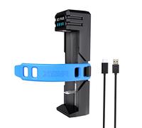 XTAR Chargeur de batterie SC1 Plus 18650 Power Ban.k Fonction 3A Chargeur rapide pour batteries rechargeables Li-Ion 18650 21700 26800 et 1,2 V NI-MH D