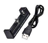 XTAR Chargeur rapide USB à 1 emplacement avec courant de charge jusqu'à 1 Ah