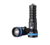 XTAR D26 1600S Lampe de poche sous-marine 1600 lm 4 modes IPX8 pour exploration en plein air et sports nautiques (pas de batterie)