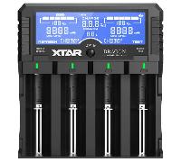 Xtar DRAGON VP4L Plus-charger, wall adaptor, car adaptor
