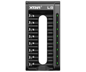 Xtar L8-The Fastest Type-C 1.5V Li-ion and 1.2V Ni-MH AA/AAA battery charger