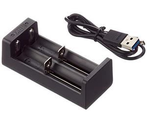 Xtar MC2 intellicharges CCCV Chargeur pour 2 Batteries Li-ION 5 V 1A pour formats 14500 à 26650