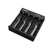 XTAR MC4S - Chargeur rapide, Type-C, Li-Ion, 4 slots