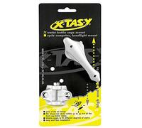 XtasY Unisexe - Capuchon pour Porte-Bouteille Accessoire de Velo avec Adaptateur de Potence Argenté