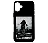 XTC Andy Partridge Oranges & Citrons Era par AJ Barratt Coque pour iPhone 16 Plus
