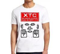 XTC Senses Working Overtime Wave Rock Music Retro Cool Top Tee T Shirt 1573