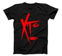 XTC Wave Rock Music Gift Tee Black T Shirt