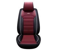 XTDJBHGS Housses de Siège Auto Toutes Saisons pour Sièges Avant (2 Pièces), Compatibles avec Les Normes Mercedes-Benz CL-Class C215 Coupe 2000-2006,Black Wine Red