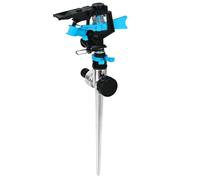 XTDMJ Arroseur de jardin à impulsion - Cercle de 3/4" - Arroseur de pelouse avec pulsation - Système d'arrosage rotatif pour jardin avec raccord rapide - Grandes surfaces