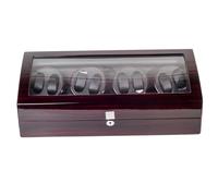 XTELARY Remontoir Automatique de Luxe pour Montres 8 + 9 Montres avec 4 Modes de Rotation du Moteur Silencieux Environ 6 à 7 Fois/Min