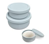 xtemtoamz Boîte à Pizza,Boite à Paton Pizza, Résistante à la Chaleur, Antiadhésive, Boite a Paton Pizza Gain de Place, Idéale pour la Fermentation, Congélation et Cuisson, Lot de 2, Bleu