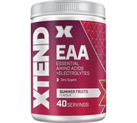 Scivation XTEND EAAs 40 portions pour l'hydratation et la performance physique | Hydrate, répare, récupère | 9 acides aminés essentiels + électrolytes ajoutés | Fruits d'été