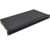 XtendLan 19" boîte de distribution optique, 24 ports SC simplex, pull-out, noir