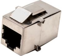 XtendLan Keystone/Coupleur, RJ45, CAT6, STP, argent, installation de câbles sans heurts