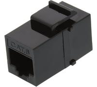 XtendLan Keystone/Coupleur, RJ45, CAT6, UTP, noir, installation de câbles sans heurts