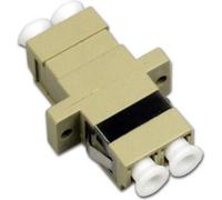 XtendLan LC-LC adaptateur duplex MM, gris, pour tableaux de distribution en fibre optique