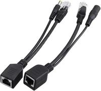 XtendLan POE-PAS, Kit d'alimentation par Ethernet, 100Mb, noir