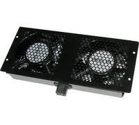 XtendLan Ventilation pour armoires rack Telco profondeur 600,800,1000,1200mm, 2x ventilateur, câble d'alimentation