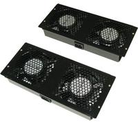 XtendLan Ventilation pour armoires rack Telco profondeur 600,800,1000,1200mm, 4x ventilateur, câble d'alimentation
