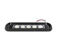 XTevu Barre LED Extérieure Étanche Camping-Car, Compatible With 12V 24V Caravane Remorque Bateau, Éclairage RV Porche 10 Perles, Lumière Auvent Universelle