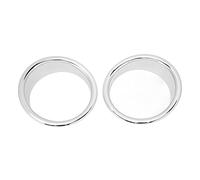 XTevu Cadre de phare antibrouillard pour pare-chocs avant, anneau de couverture de phare avant, surface de placage de remplacement, compatible avec H2, cadre de phare