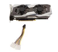 XTevu Carte Graphique de Jeu, Carte Graphique GDDR5 128 Bits 1152 MHz 7012 MHz 1024SP fréquence Double Ventilateur PC de Bureau Carte Graphique de Jeu discrète