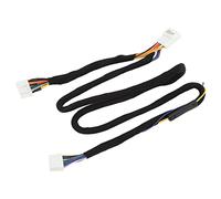 XTevu Faisceau d'amplificateur DSP compatible avec, prise de câble stéréo pour autoradio 12 V 15 A, adaptateur de câblage audio avec connecteur de transmission de données stable