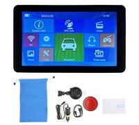 XTevu GPS Voiture, Navigateur Portable, Écran Tactile 9 Pouces 800x480, Système Navigation GPS, Guidage Vocal, Conducteurs Camions