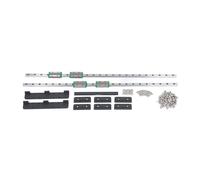 Xtevu rail linéaire, kit de guidage des axes d'imprimante 3D avec une grande précision, rail des axes y à faible bruit pour Neptune 3 plus 4 plus, kit de rail linéaire